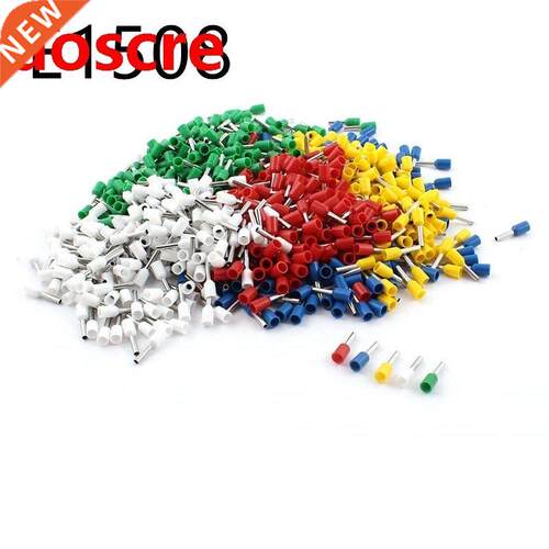 100pcs/lot E1508 Bootlace cooper Ferrules kit set Wire Coppe