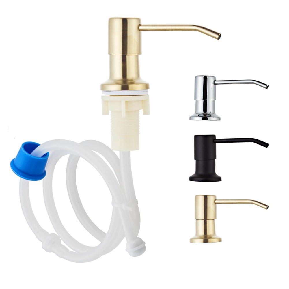 Head Liquid Soap Dispenser Kitchen Sink Sanitizer Kitchen Ba