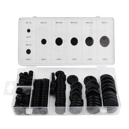 170 Rubber Grommet Assortment Firewall Hole Plug Set Electri