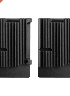 2X For Raspberry Pi 4 Model B Aluminum Case, Passive Cooling