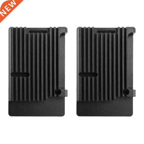 2X For Raspberry Pi 4 Model B Aluminum Case, Passive Cooling