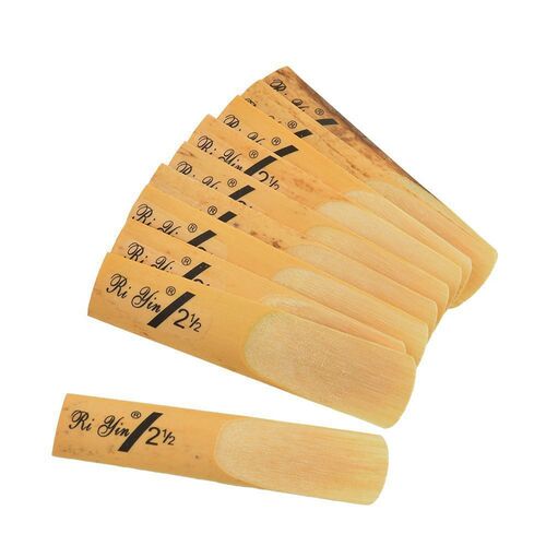 Portable 2.5 Sax Reeds Set Saxophone Reeds 10pcs Eb Reeds