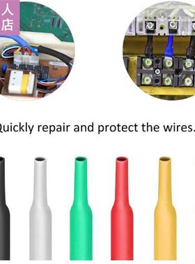 100Pcs /set Useful Car Electrical Cable Tube Kits Heat Shrin