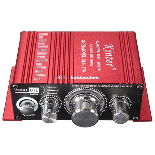2016 New Mini 12V 2CH Hi-Fi Smart Car Motorcycle Stereo Ampl