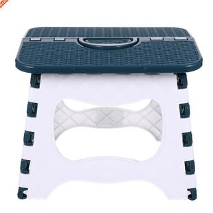 1Pc Folding Step Stool Plastic Foldable Stool Outdoor Portab