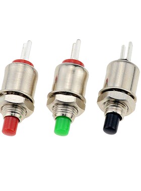 10PCS 5mm Spring Return Momentary Micro Push Button Switch 0