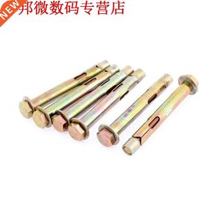 6 Stks M8x80mm Draad Hex Hoofd Utbredng Bouten Ankers Sch