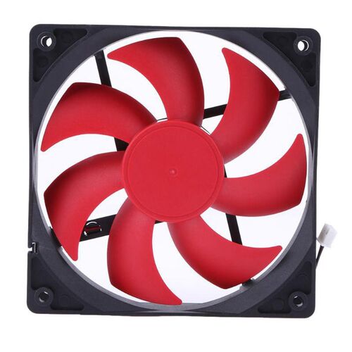Portable Computer Double Head 12CM PC Computer CPU Cooling F