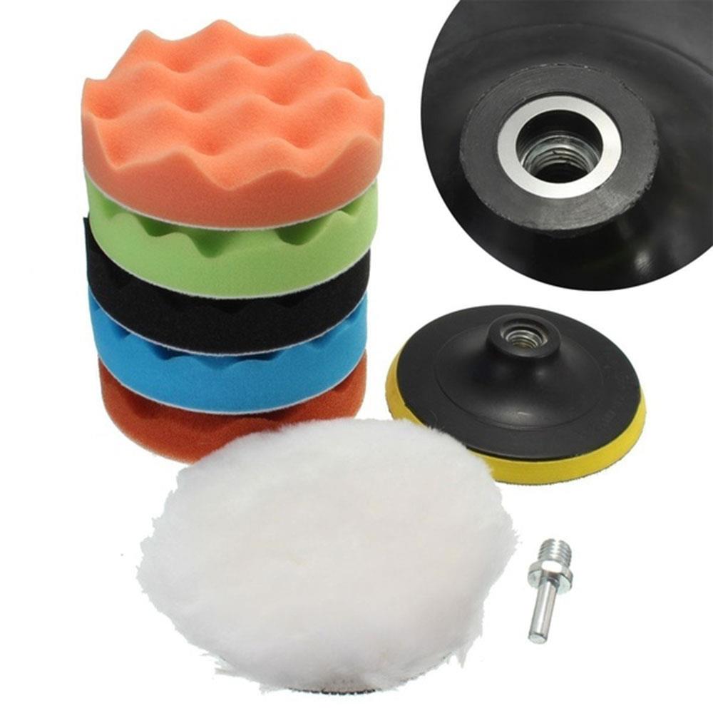 7pcs Buffing Pad 3''5''6''7''
