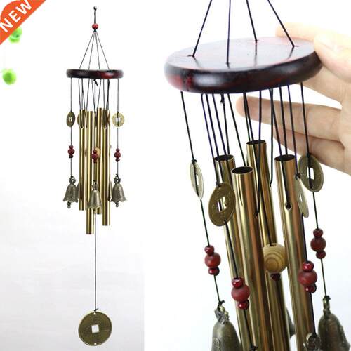 Outdoor Metal Wind Chimes 4 Tubes Bells Windchime Yard Balco