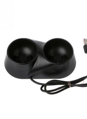DC 5V Black Game Controller Handle Dock Charger Wireless 2 G