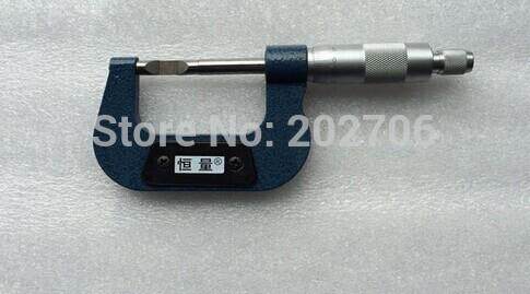 0 25mm blade micrometer blade thickness is 0.4mm High quali