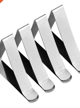 4 Pcs Stainless Steel Talecloth Clip,Non-Slip Adjustale Ta