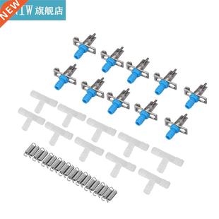 10PCS Rabbit Drinker Nipple Waterer Drinking Water Double Ha