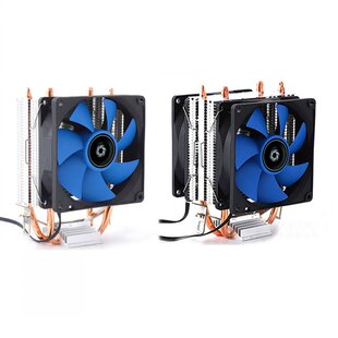 X200 Cpu Cooler Radiator Fan 2 Heat Pipes  Pin 2000rpm Quie