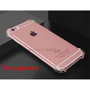 Super Shockproof Clear Soft Case for iPhone 5 5S 6 7 8 Plus