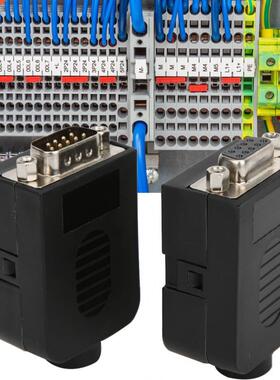 2Pcs Wrng Termnal DB9 9Pn Screw Seral Connector to Wr