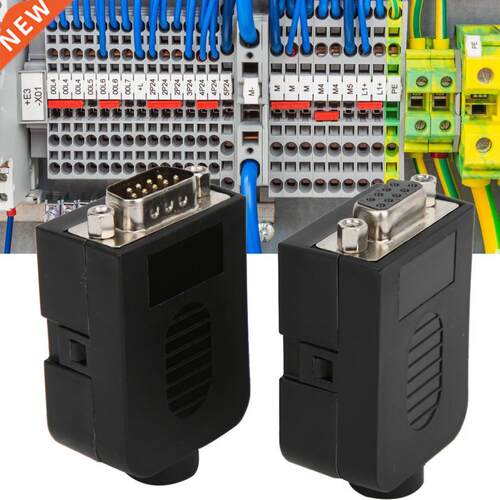 2Pcs Wrng Termnal DB9 9Pn Screw Seral Connector to Wr