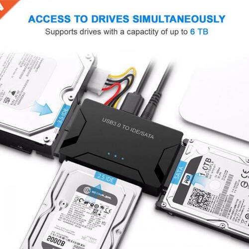 Universal Converter US3.0 to SATA/IDE 2.5in 3.5in External