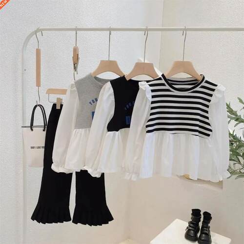 baby kids Girls cotton shirt autumn new girls casual versati