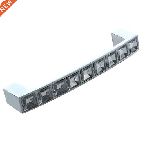 2 X Door drawer cloCrystal with screw 96 MM handle