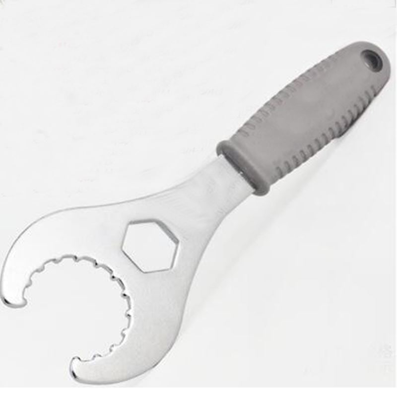 Hollow bottom bracket wrench one tooth plate removal tool mo