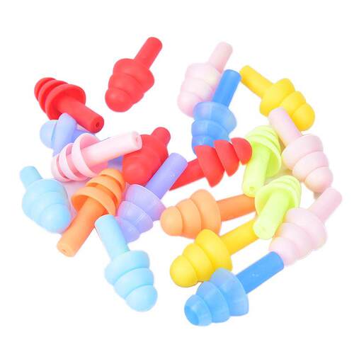 Waterproof Swimming Silicone Swim Earplugs For Adult Swimmer