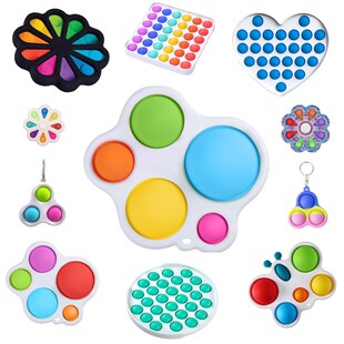 Dimpl Digits Simple Dimple Fidget Toy Infant Early Education