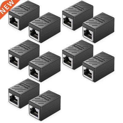 RJ45 Coupler Ethernet Cable Coupler LAN Connector Cat7/Cat6