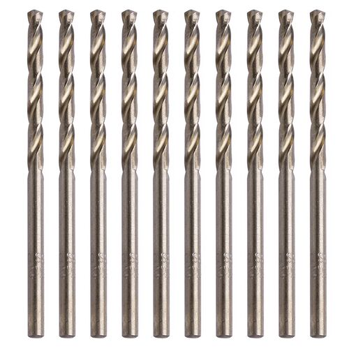 10Pcs/Set 3.2mm M35 Triangle Shank HSS-Co Cobalt Twist Drill