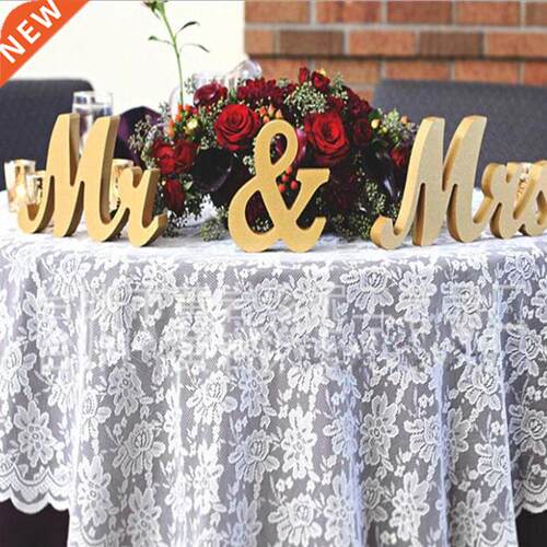 Wooden MR & MRS Wedding Sign Wedding Table Numbers Lette
