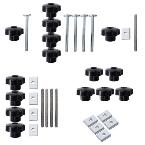 Handle T-slot Slider Miter T-track Jig Screw Fixture Table