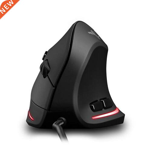 ZELOTES T 20 Mouse Wired Vertical Mouse Ergonomic Rechargea