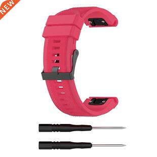 Adjustale uckle Wrist and Solid Soft Easy Apply Watch Str