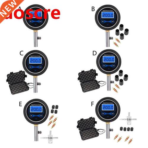 Car Bike Air Tire Inflator with Digital Pressure Gauge 200PS