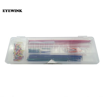 140pcs/set U Shape Black And Red Solderless Breadboard Jumpe