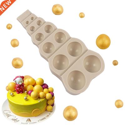 Silicone Cake Molds Semicircle Pearl Ball Shape DIY Baking T