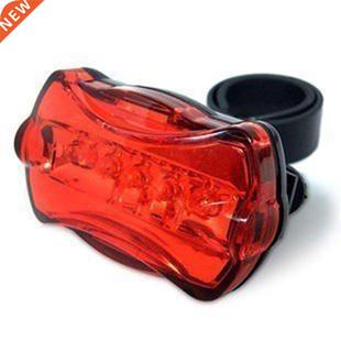5 LED 7 Mode Super Bright Bike Bicycle Rear Light Warning Si