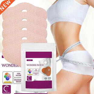 5Pcs Slimming Patch Slim Navel Weight Loss Stickers Body Sha