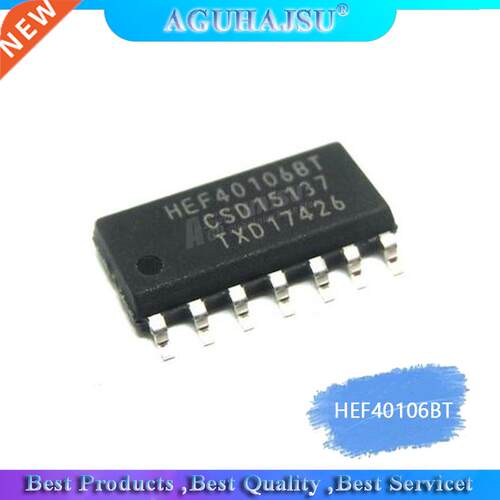 10pcs/lot HEF40106BT HEF40106B HEF40106 40106 SOP-14