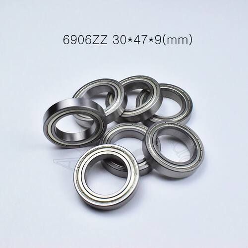 1pcs 6906ZZ 30*47*9(mm) free shipping chrome steel Metal Se