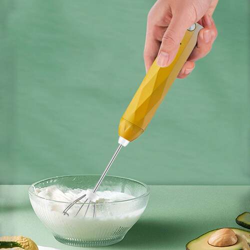 Home Electric Handle Egg Beater Coffee Milk Stick Stirrer Fr