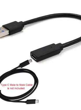 USB 3.1 Type C Female To USB 3.0 Male Adapter Cable For Macb