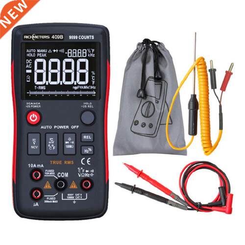 RM409B Digital Multimeter Button 9999 Counts Accuracy Measur