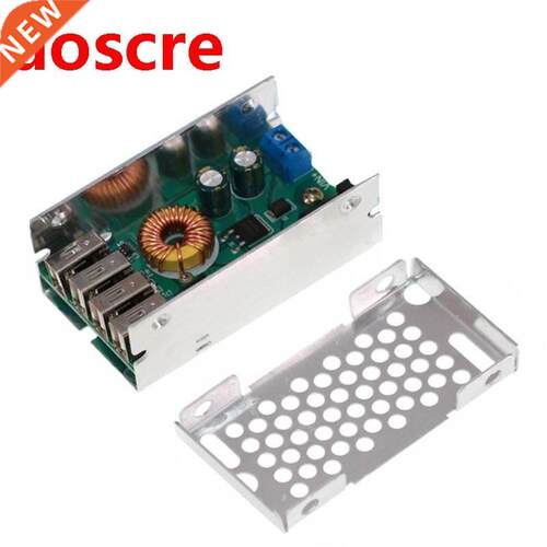 DC-DC 24V/12V to 5V 5A Step Down Board 4 USB Output Buck Con