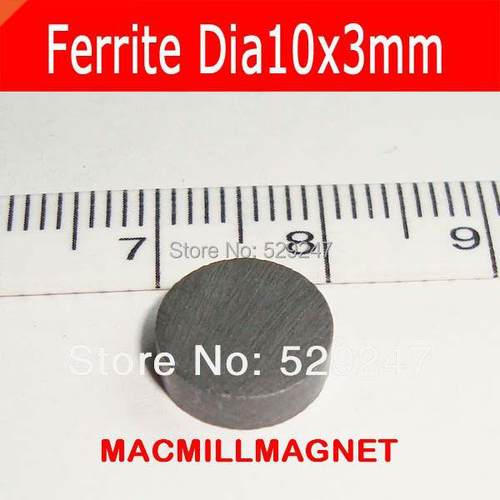 Free Shipping, Ferrite magnet,200pcs/pack, dia10xmm,Whole S