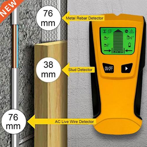 Portale 3 In 1 Stud Center Finder Wall Metal AC Live Wire S