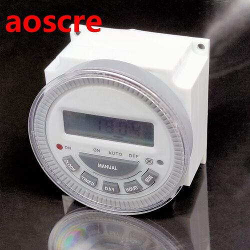 CN304 LCD display timer time switch 1NO 1NC 220VAC Oktimer C