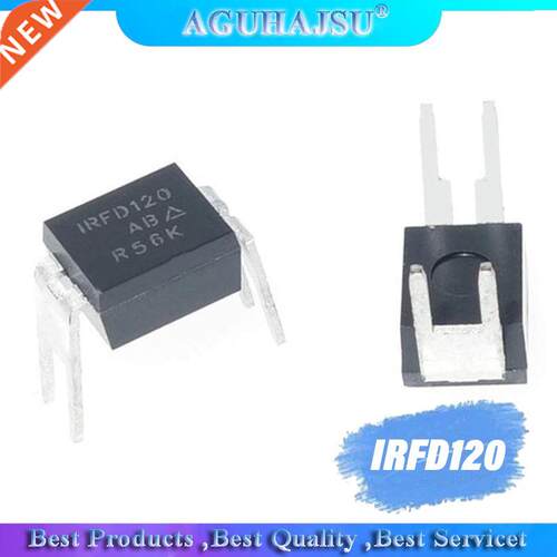 5pcs/lot IRFD120 DIP4 IRFD120PBF DIP-4 IRF120 DIP new origi