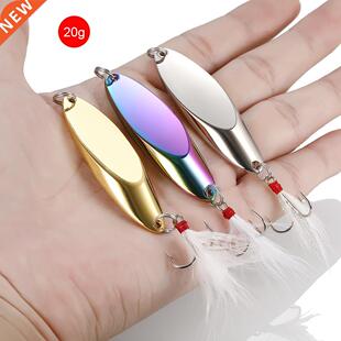 1pcs Metal Spinner Spoon Lures Trout Fishing Lure Hard Bait